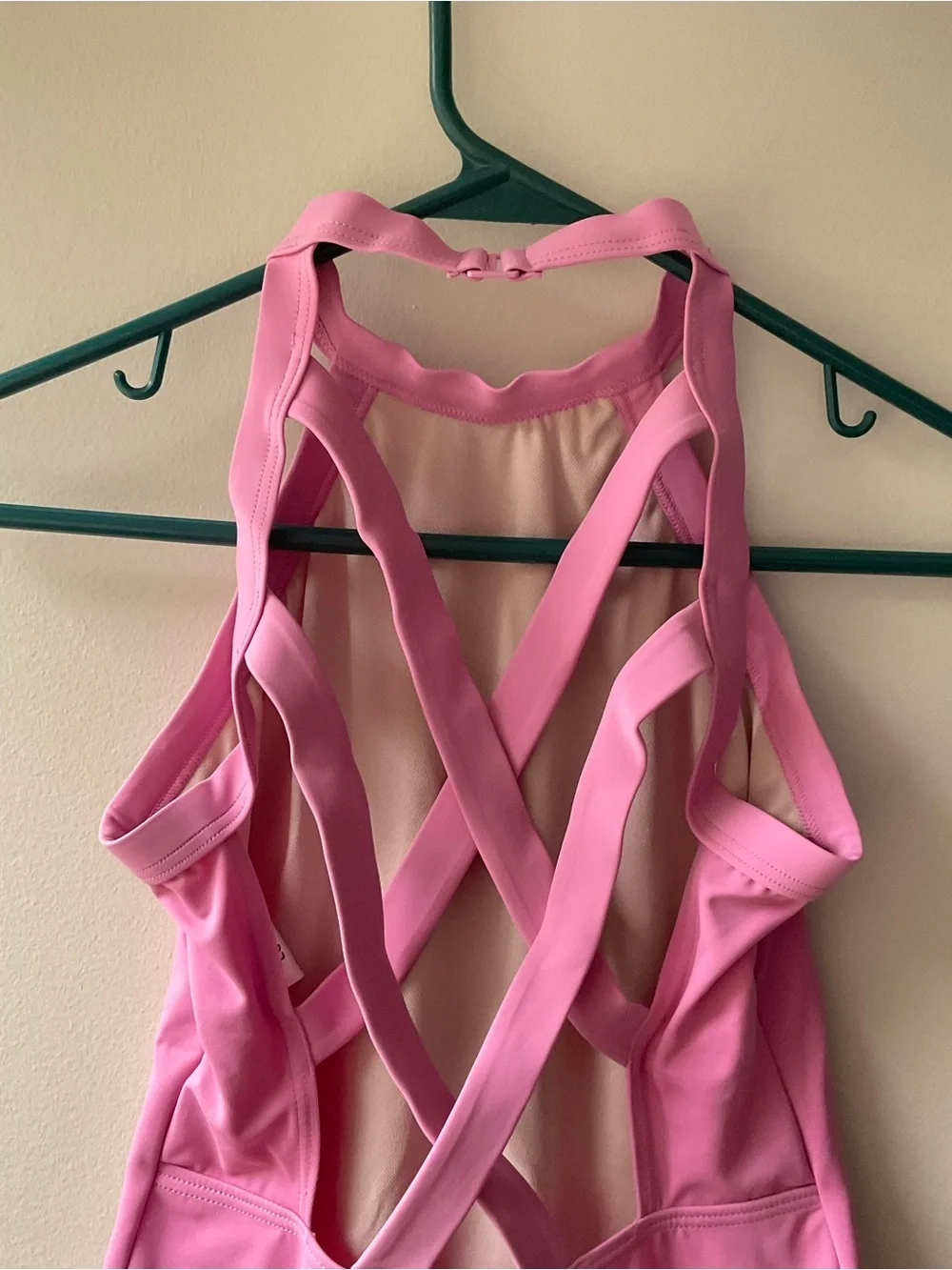 Balera Pink High-Neck Dance Leotard